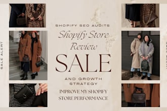 review and optimize your shopify store audit for better sales and conversions