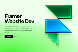 develop your framer website