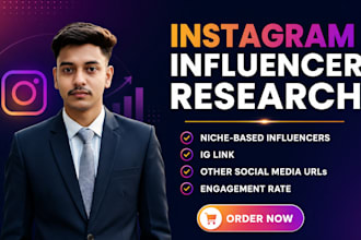 do instagram influencer research for your brand