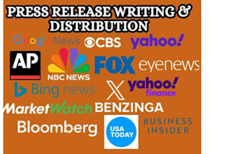 do press release writing and PR press release distributions