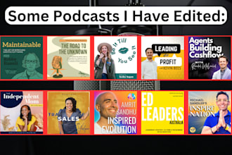 effectively edit your podcast video or audio