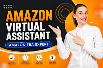 be your expert amazon fba virtual assistant