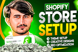 be your expert VA for shopify store design,developement and optimization