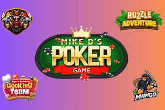 create unique game logo design for games and apps tiitles