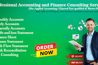 prepare company , personal monthly quarterly and annually financial statements