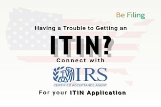 obtain itin, ein and US tax id and confirmation letter from irs, do form 501c3