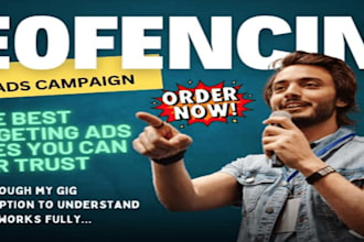 do high converting targeted geofencing ads campaign,   display ads , bing ads