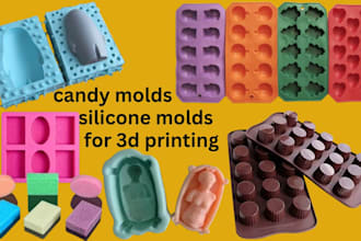 make 3d mold design chocolate mold silicon mold plastic mold injection mold box