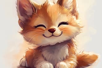 draw furry and cute art for you