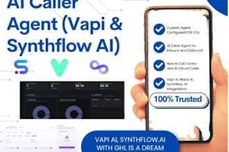 use vapi ai or synthflow ai to develop virtual assistant voice for coldcalling