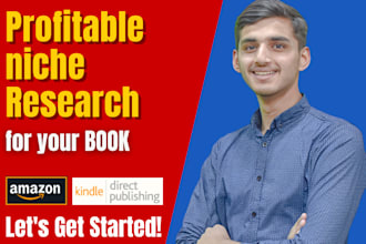 research a profitable niche for your amazon KDP kindle book