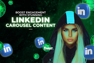 create scroll stopping linkedin carousels