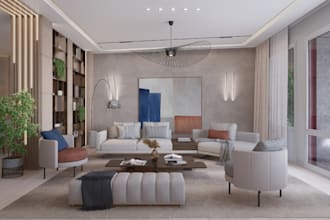 renew 3d old apartment, archviz home design, villa remodel, interior design