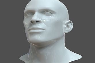 create your 3d printing mold both modelling and rendering
