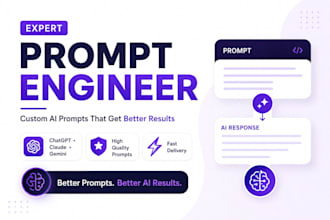 provide expert ai prompt engineering services