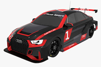 do 3d realistic car model, sport car, lego car models,car rendering, wrap design