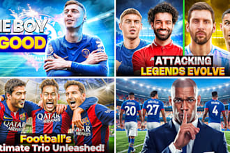 design attractive sports youtube thumbnail