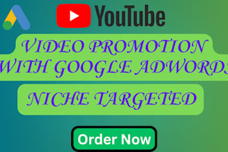 do youtube promotion of video and shorts with google ads for organic views