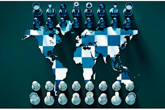 write a news article about geopolitics and war