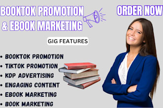 do viral tiktok booktok video, amazon ebook promotion ads to 10m active readers