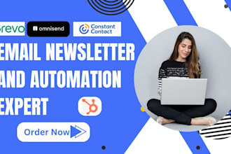 design hubspot email newsletter template do klaviyo automation newsletter