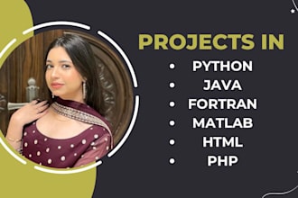 tutor python, fortran, java, html, and matlab