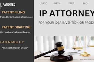 do a comprehensive prior art patent search and provide patentability opinion