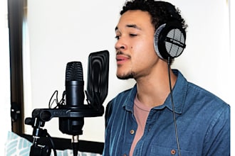 be your male vocalist and songwriter in hiphop and rap rnb rock house music