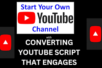 write engaging SEO optimized youtube video scripts that boost retention