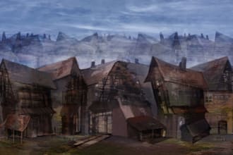 design concept art environment and background