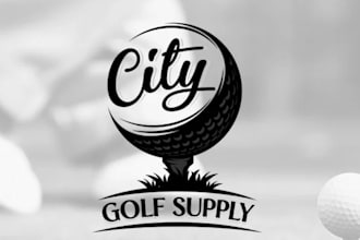 design golf club logo in 1 day for source file