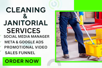 generate commercial cleaning leads cleaning service leads cleaning sales funnel