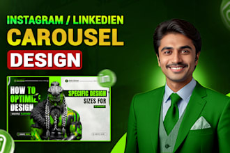 design professional carousel posts for social media