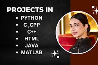 help you in c, cpp, java, and python programming projects