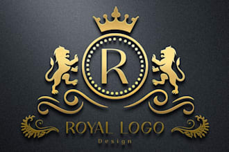 create heraldic family coat of arms