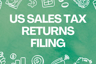 do sales tax filing for all US states