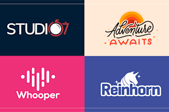 design modern unique business logo design for your brand