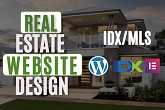 design real estate idx, idx mls website, realtor, broker agent wordpress website