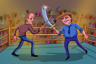 do political cartoon for you