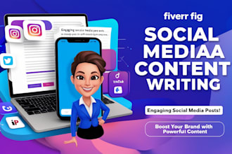 write compelling captions and posts for social media