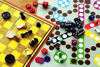 build puzzle game, board game, card game, word search game, chess game, quiz app