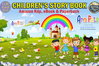 children story book illustration and children picture book illustrator