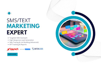 do SMS, text marketing for USA real estate lead generation