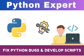 fix python bugs errors and develop python scripts