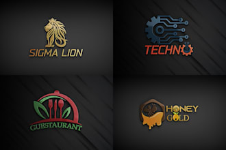 make minimalist luxury and stunning logo design