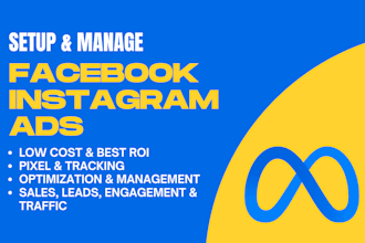 do facebook compaign, instagram marketing and meta ads manager
