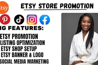 do etsy shop promotion etsy ads etsy SEO listing to boost etsy sales and traffic