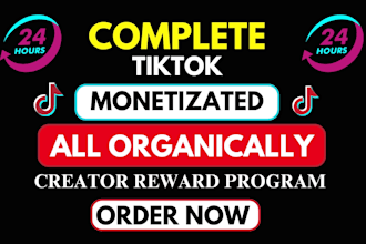 do tiktok monetization organically for creator rewards program or a beta program
