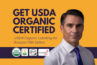 provide technical guidance on how to sell organic products using amazon fba