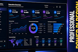 be your power bi expert for professional dashboards